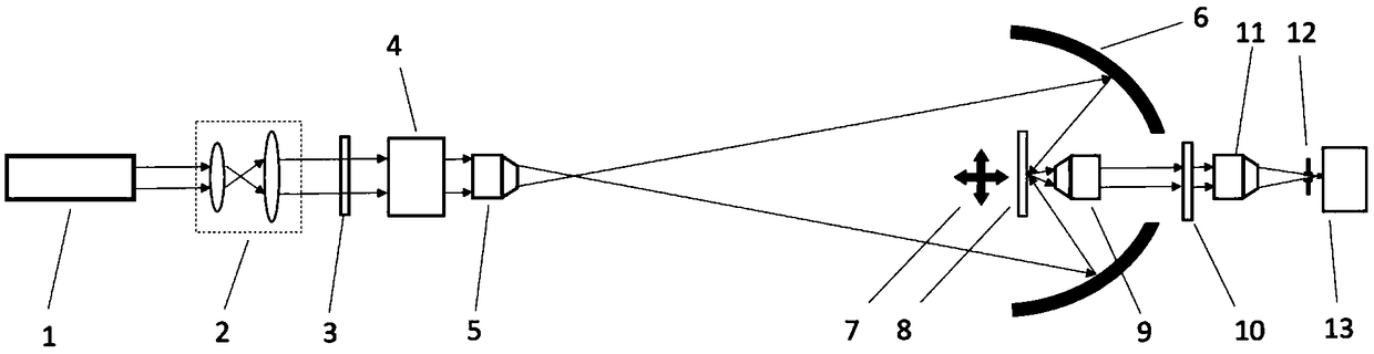 Harmonic microscopic imaging method based on radially-polarized light illumination reflective confocal collection