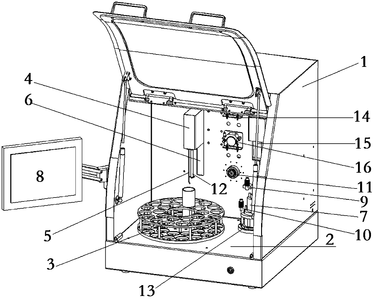 Tester for anionic surfactant in water