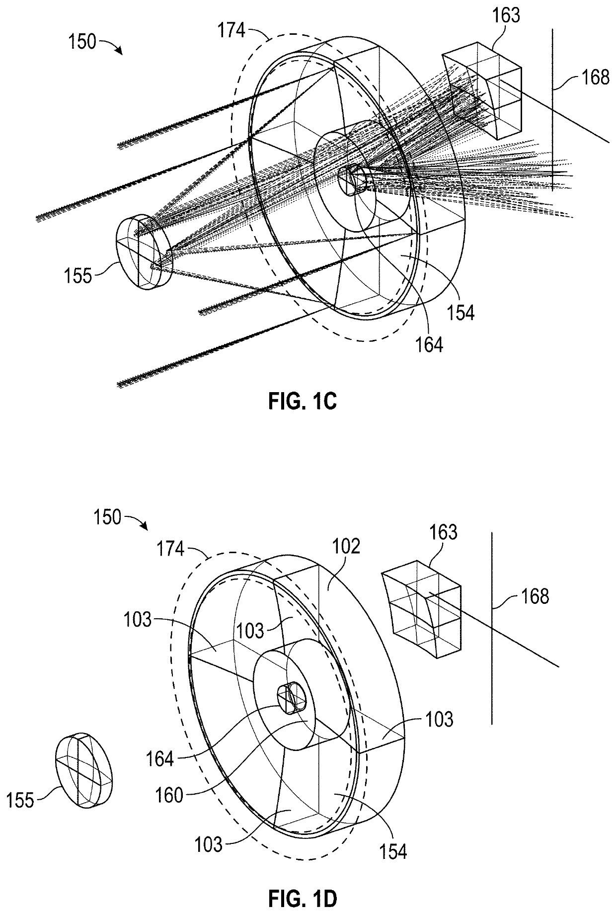 Small form factor 4-mirror based imaging systems