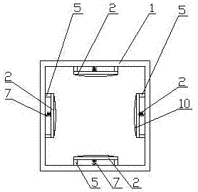 Photovoltaic panel set storage box