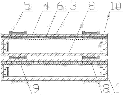 Photovoltaic panel set storage box