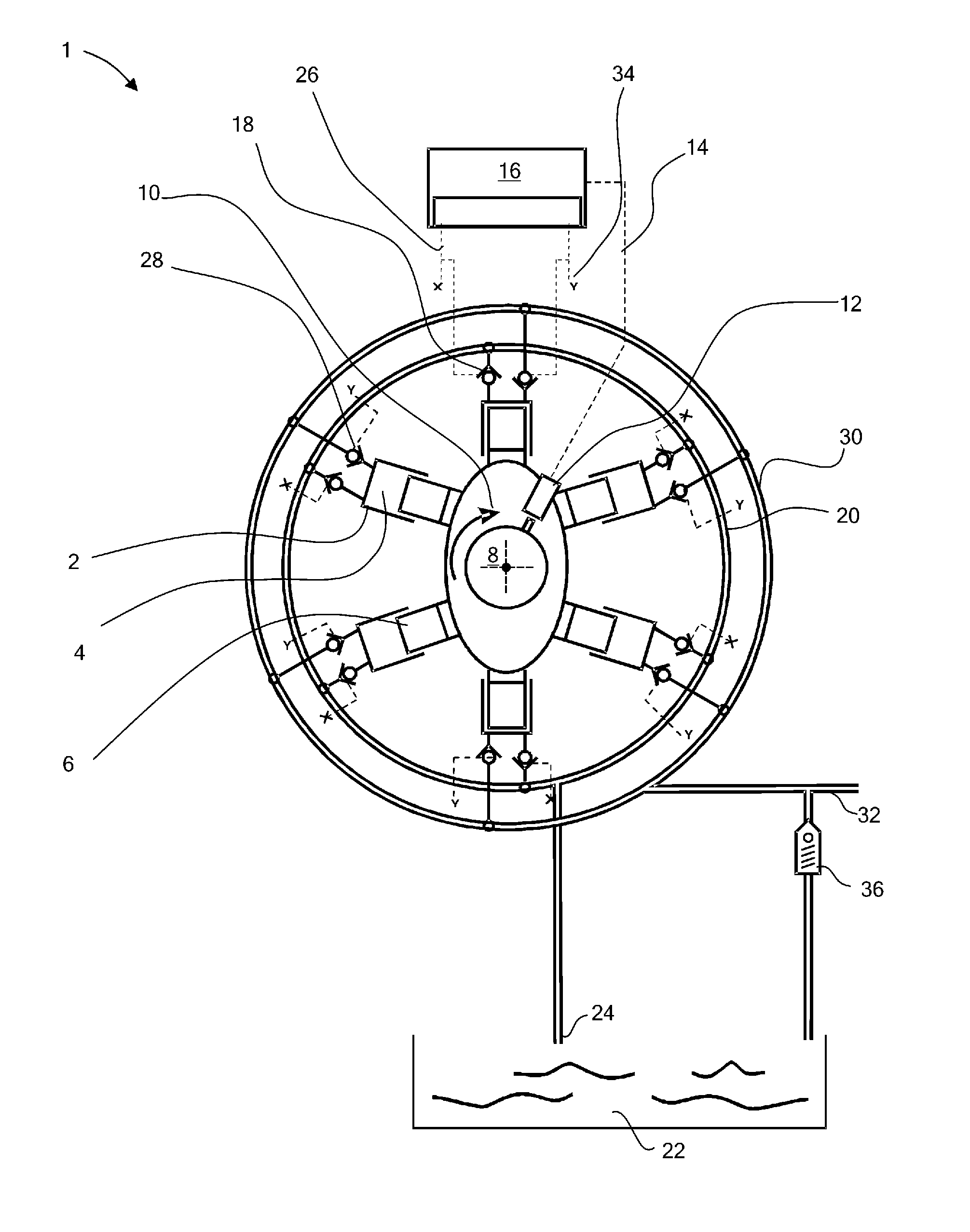 Method of controlling hydraulic machine to reduce torque ripple and/or bearing side load