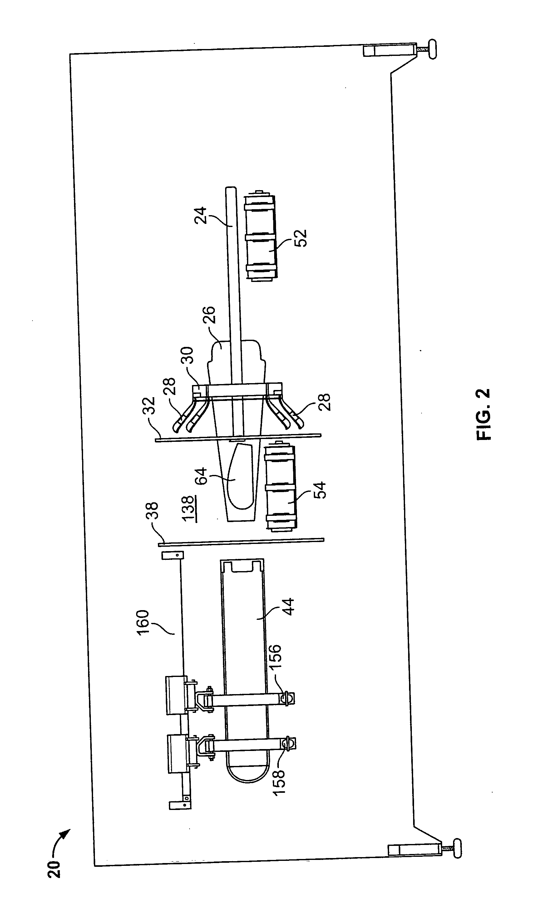 Continuous roll stock netting machine