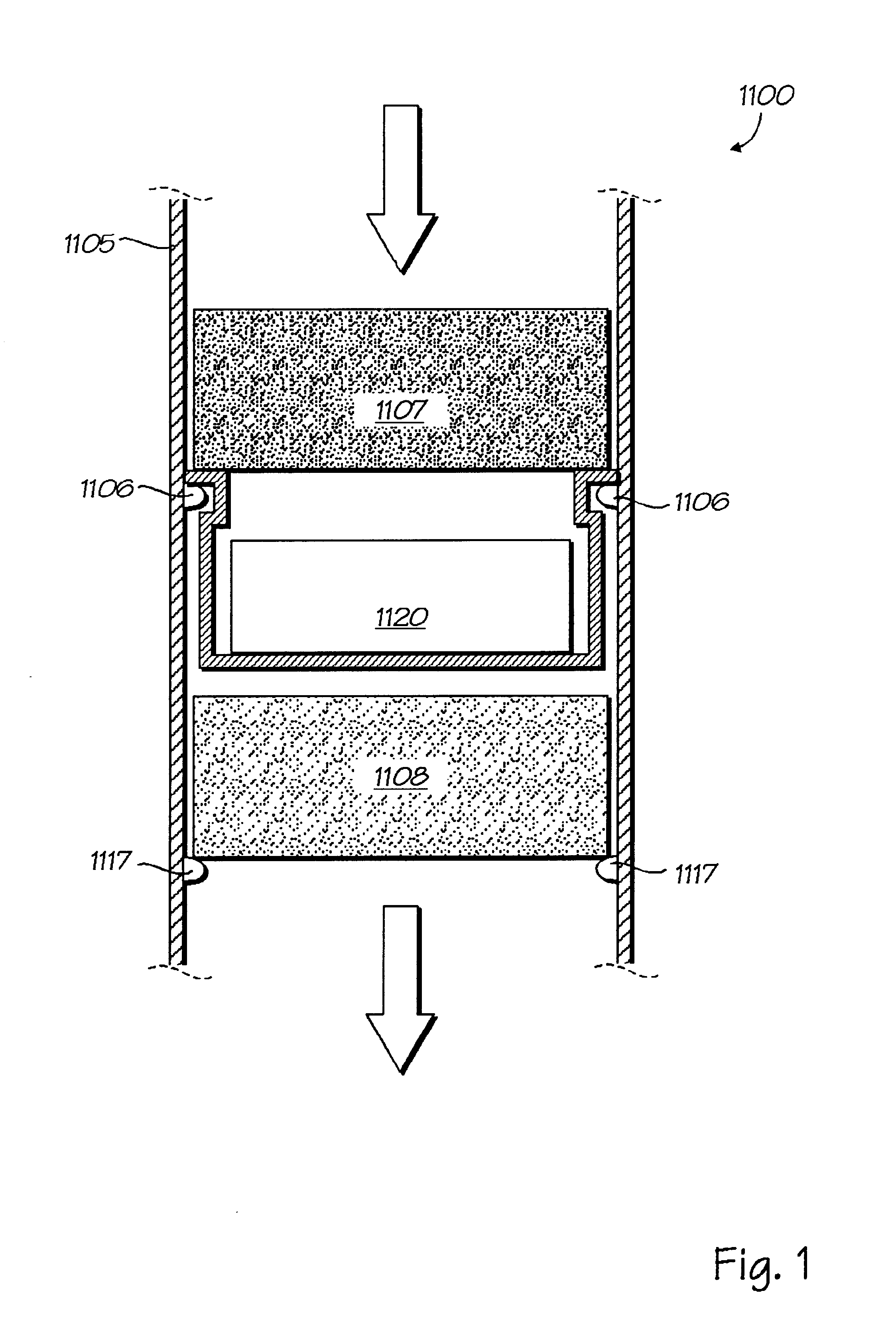 Fluid distributor assembly for a multi-bed, downflow catalytic reactor