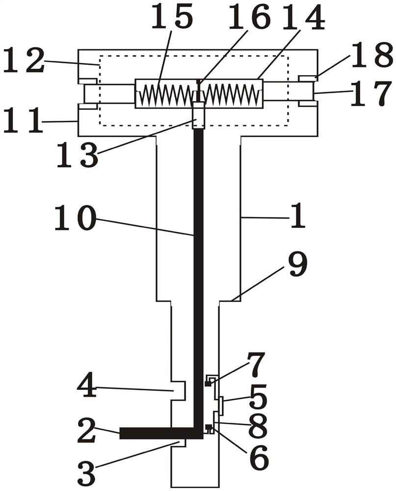 A percussion device for microseismic positioning and correction in deep rock mass