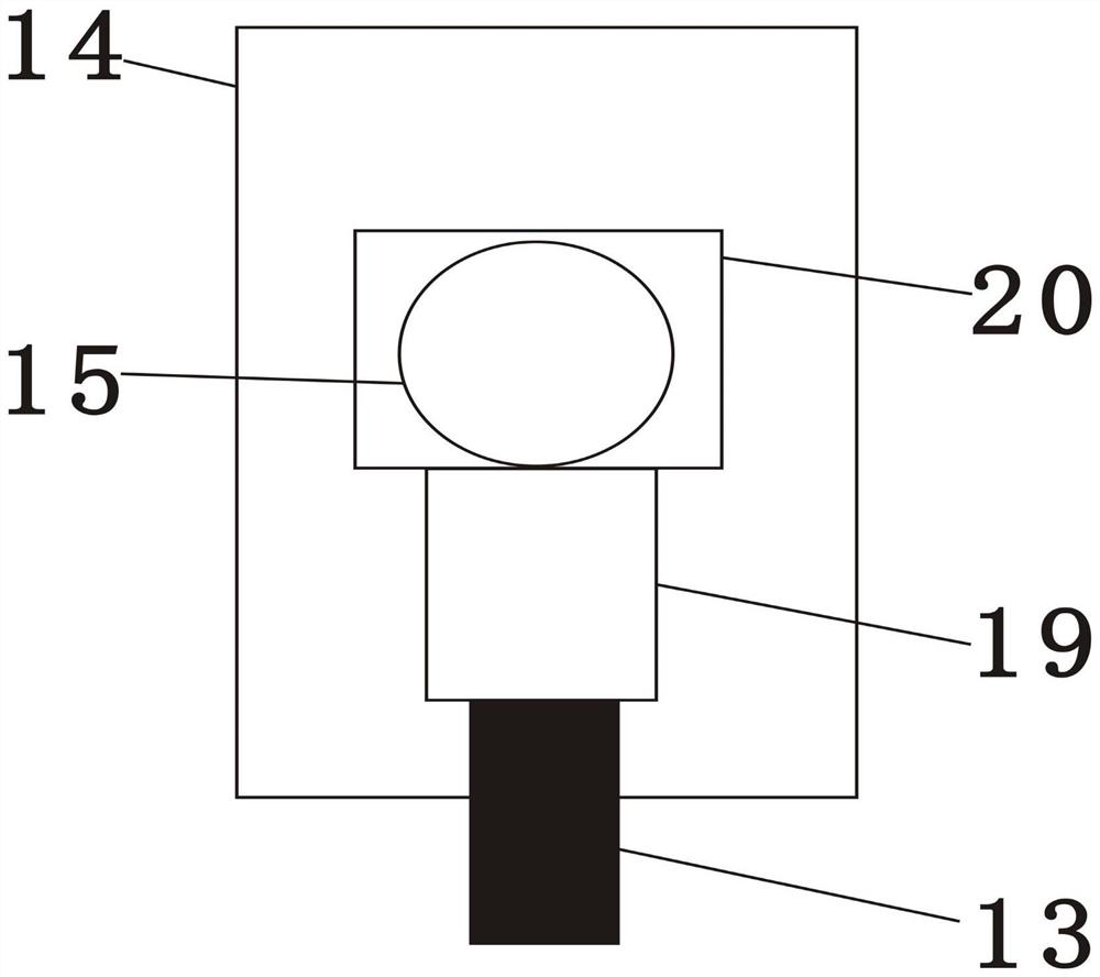 A percussion device for microseismic positioning and correction in deep rock mass