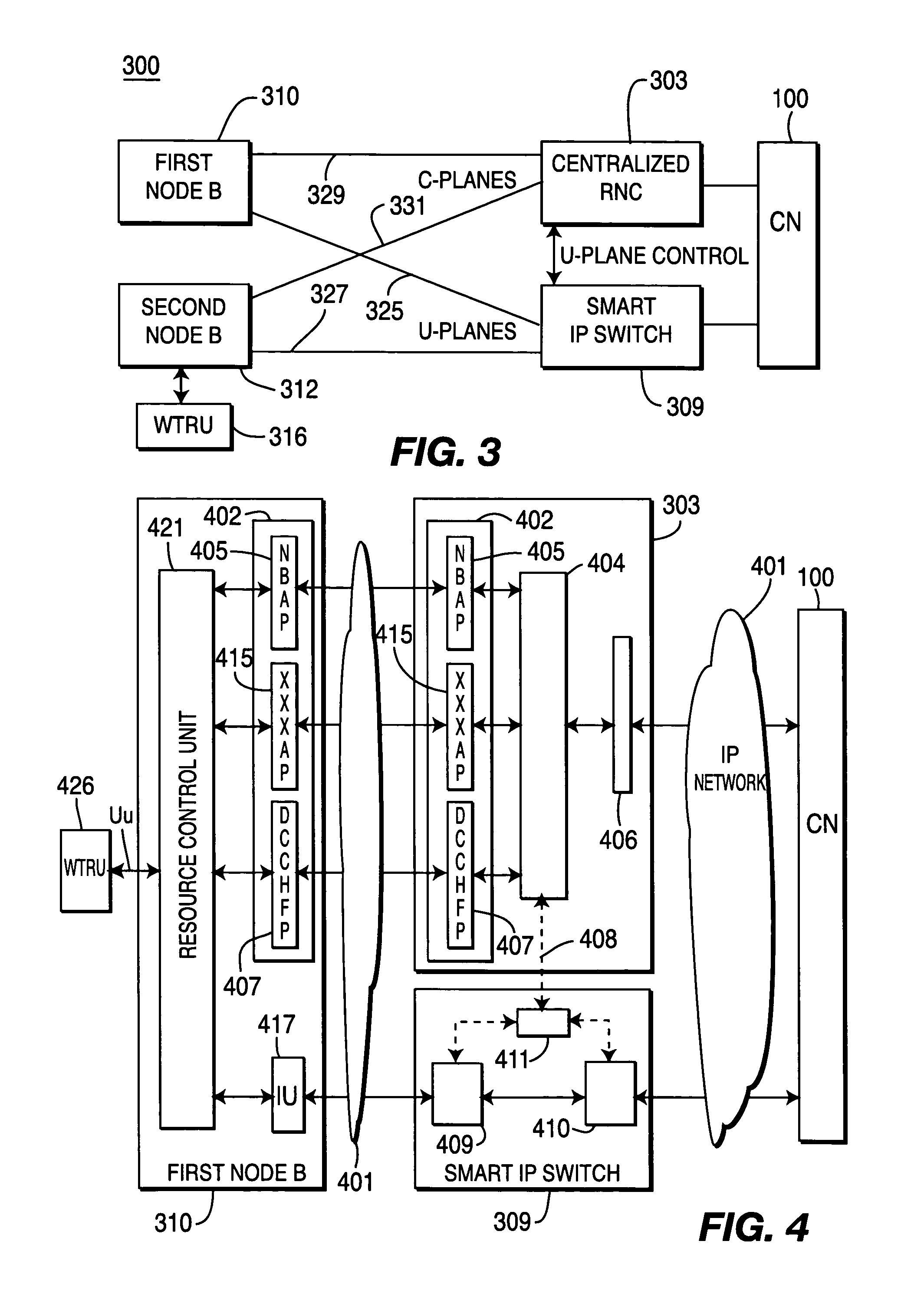 Centralized radio network controller