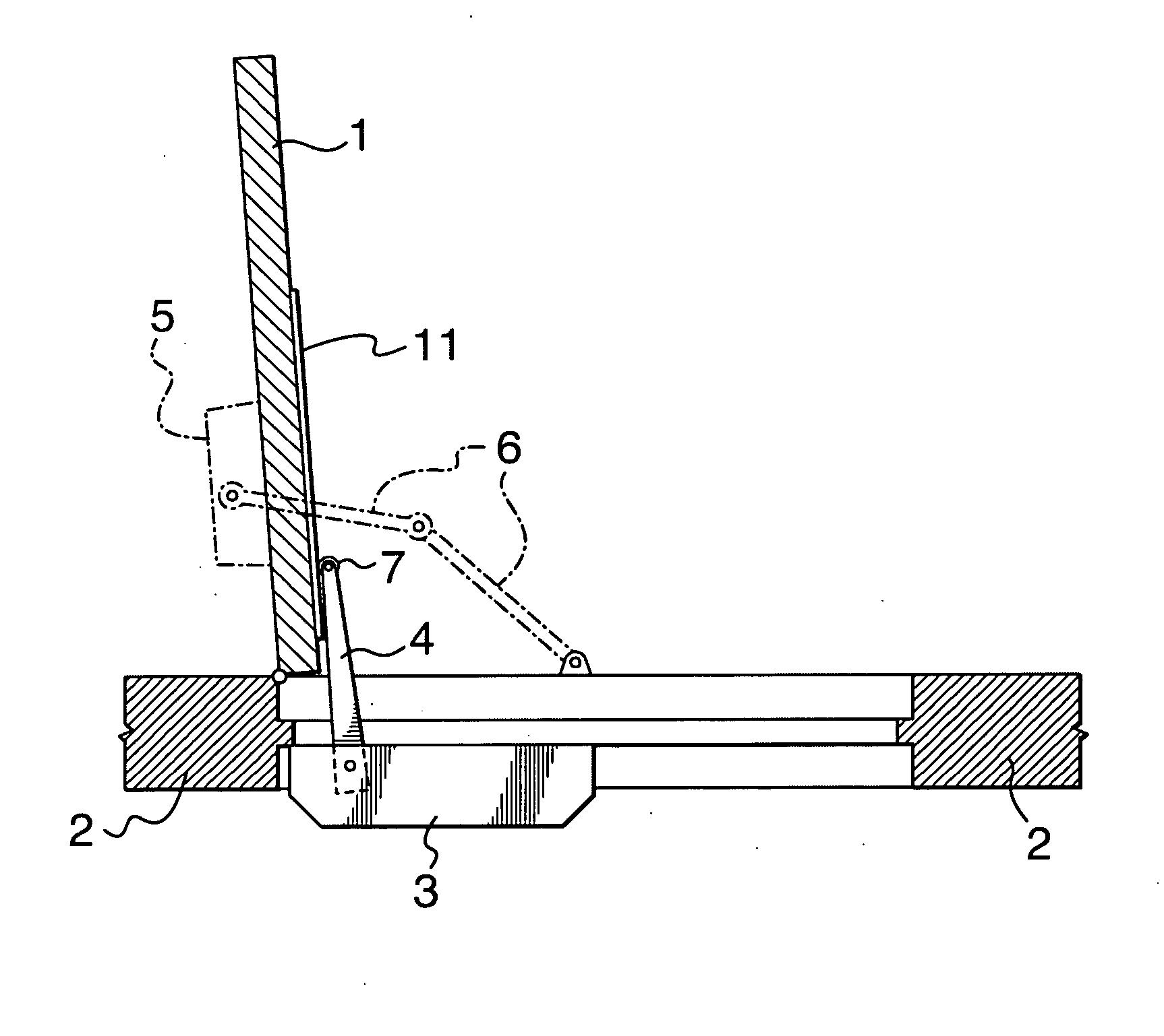 Automatic portable door operating system