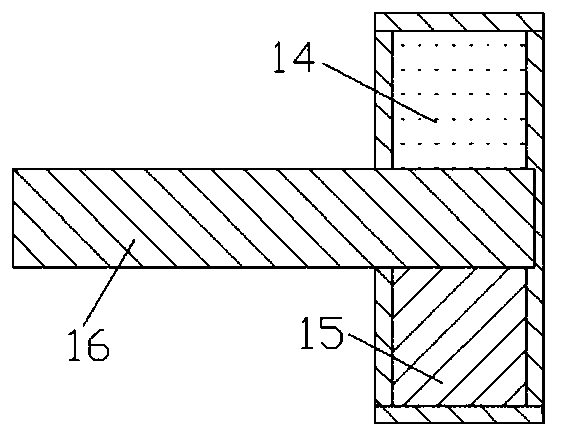 Double-shaft synchronous control mechanism for exhaust pipe throat area