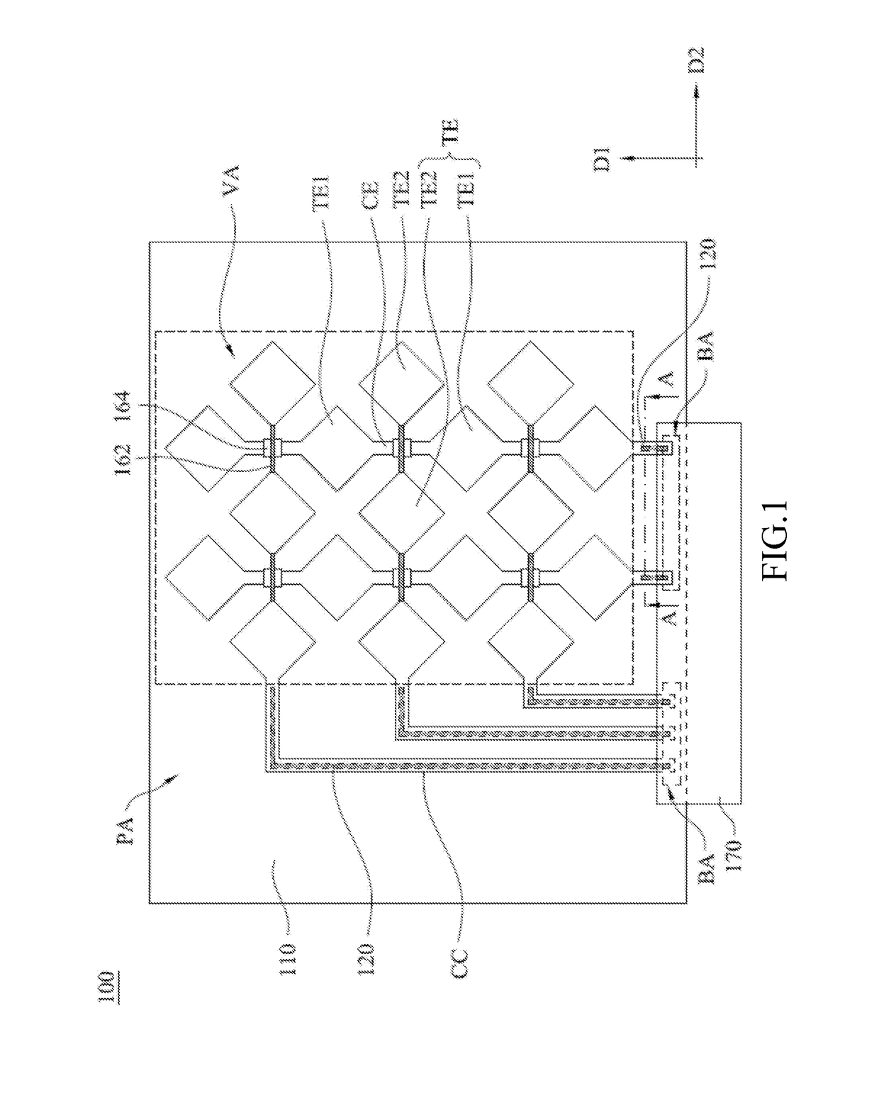 Touch Panel and Trace Structure Thereof