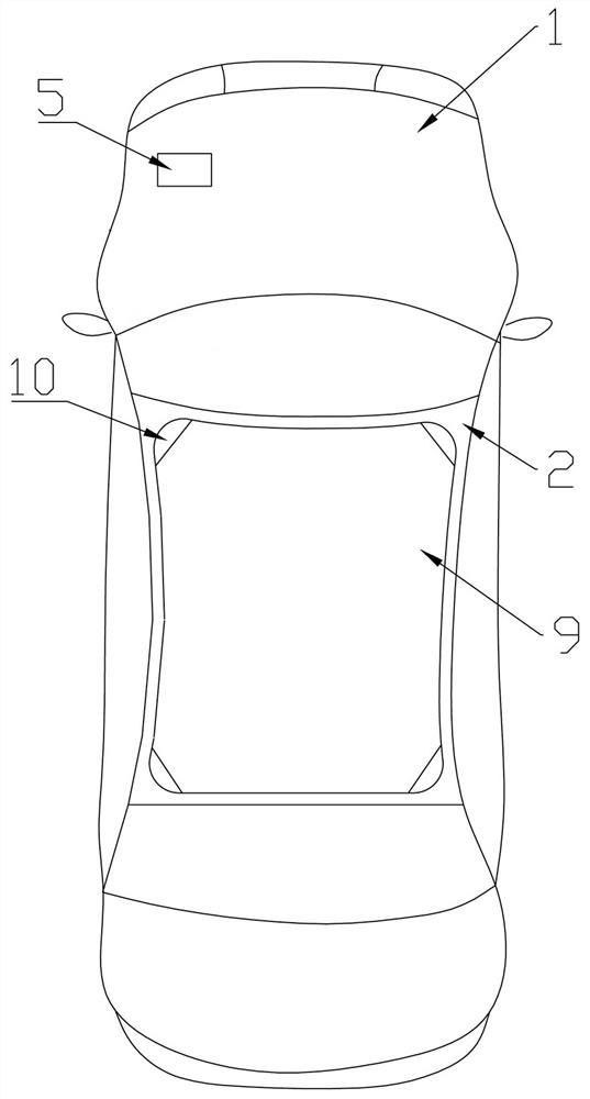 Multifunctional vehicle roof cover device