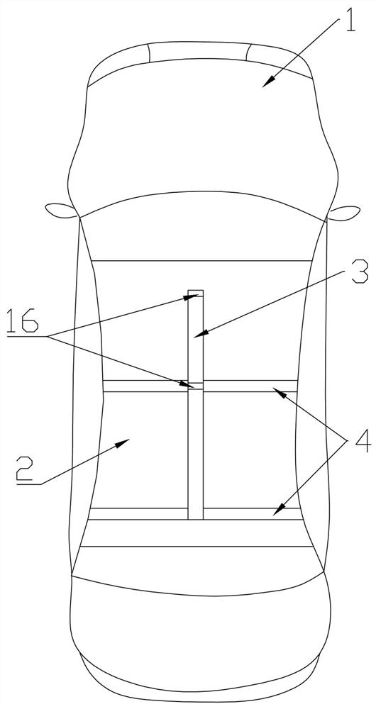 Multifunctional vehicle roof cover device