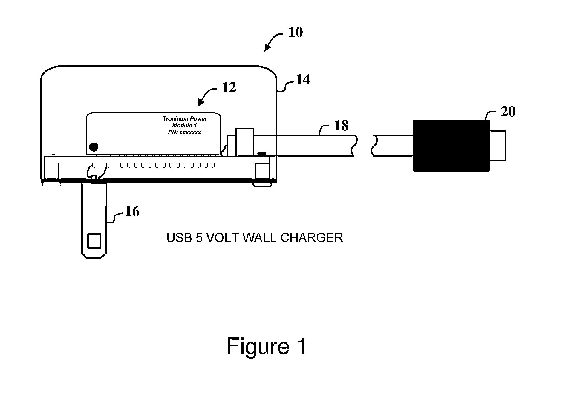 Electrical circuit for delivering power to consumer electronic devices