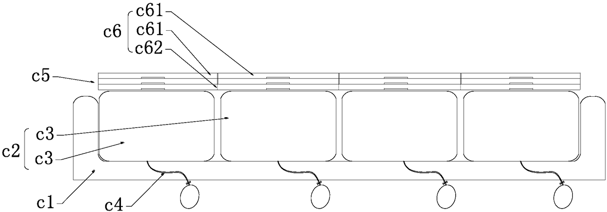 Comprehensive nursing bed for burn