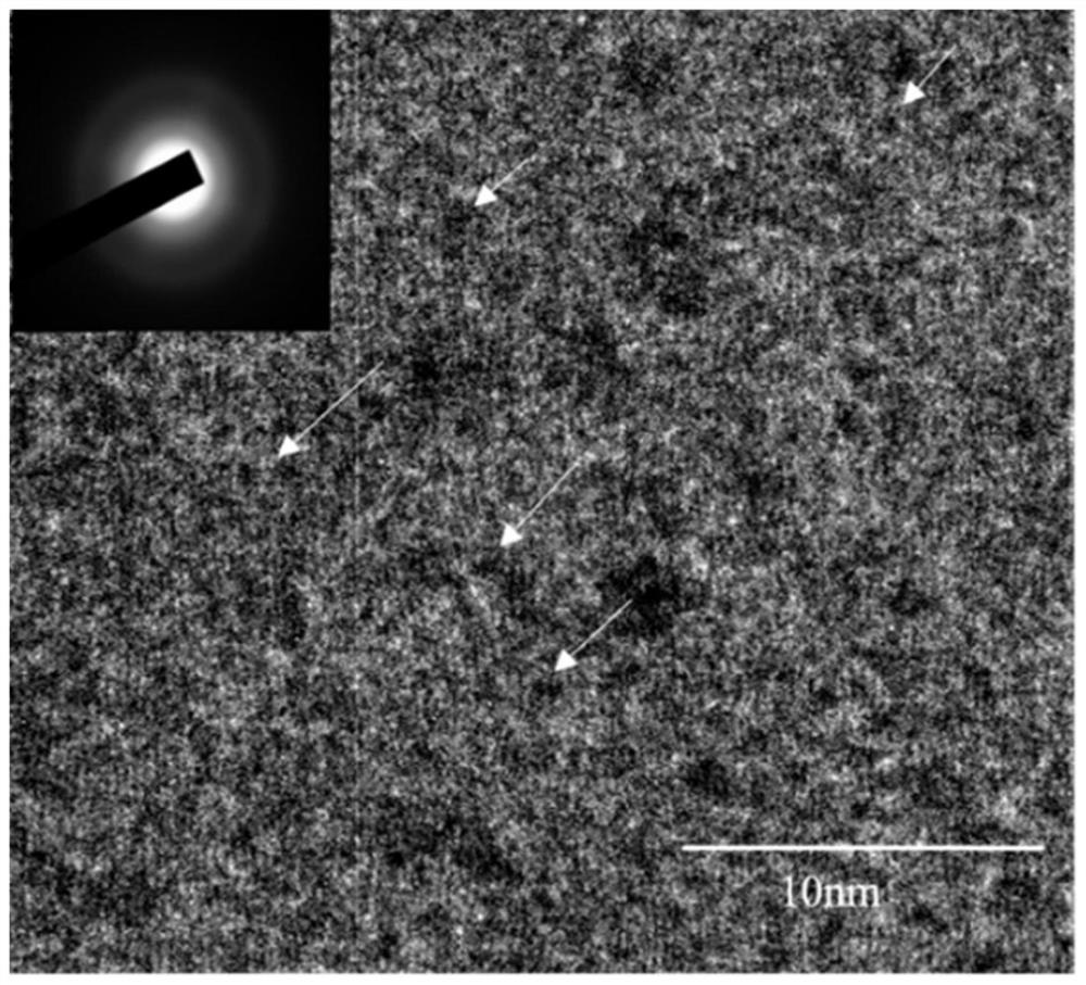 Amorphous calcium phosphate carboxymethyl chitosan nano-cluster material with ultra-small particle size and method