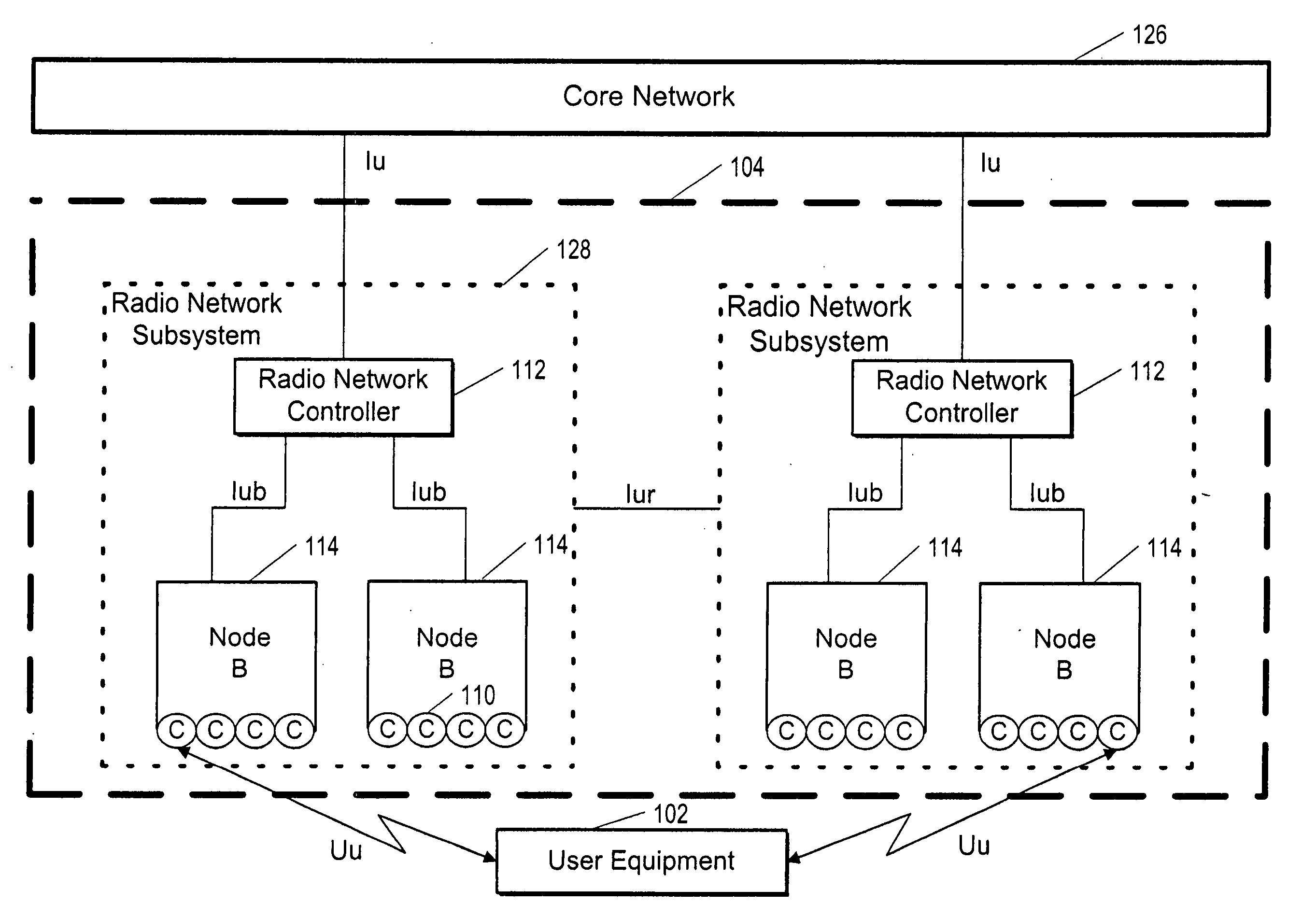 Common packet channel assignment method and apparatus