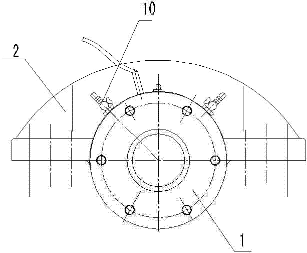 Composite sealing device for centrifugal machine bearing