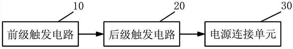 Shutdown circuit based on transistor self-locking and device comprising shutdown circuit