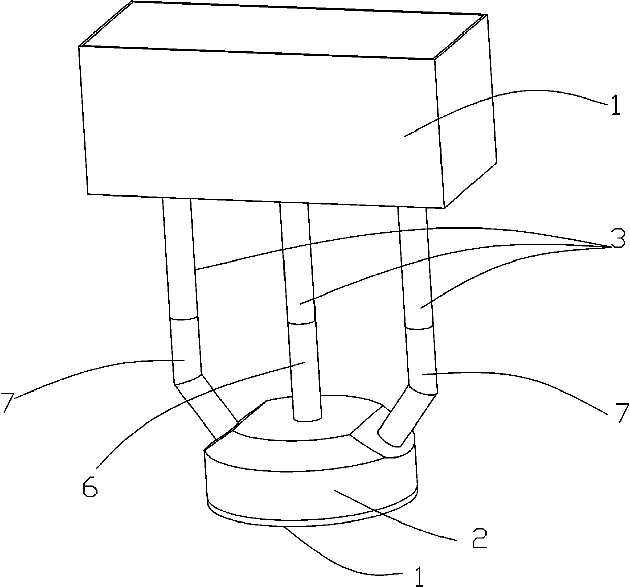 Bisconical microchannel radiator with thermosyphon loop