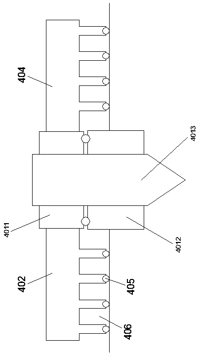 Movable diversion device for debris flow interception