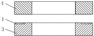 Mechanical seal structure of spike-shaped distribution microporous end surface