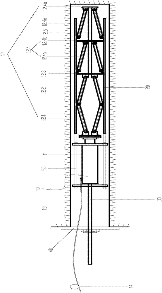 Hydraulic expansion bolt