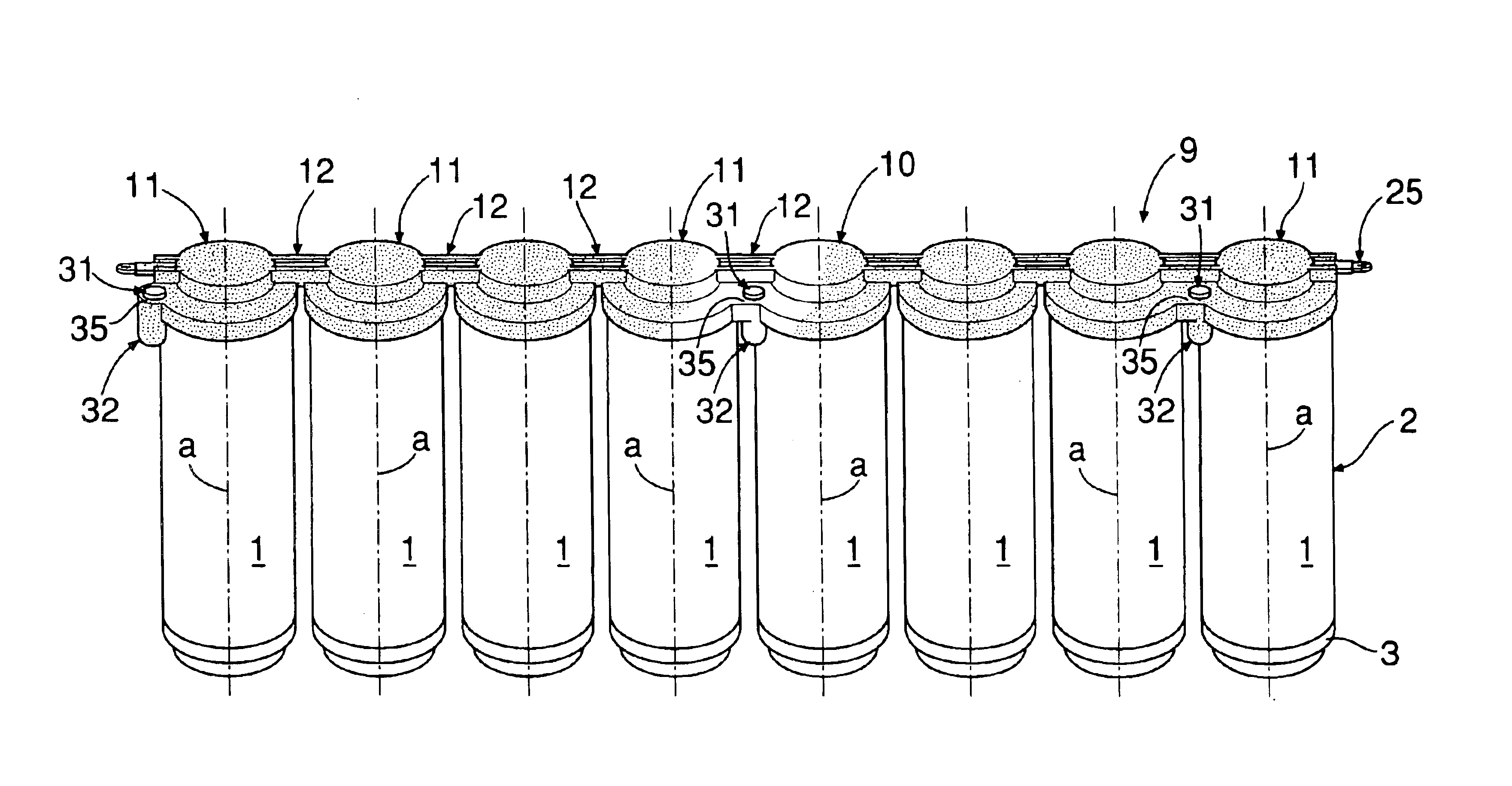 Accumulating element module