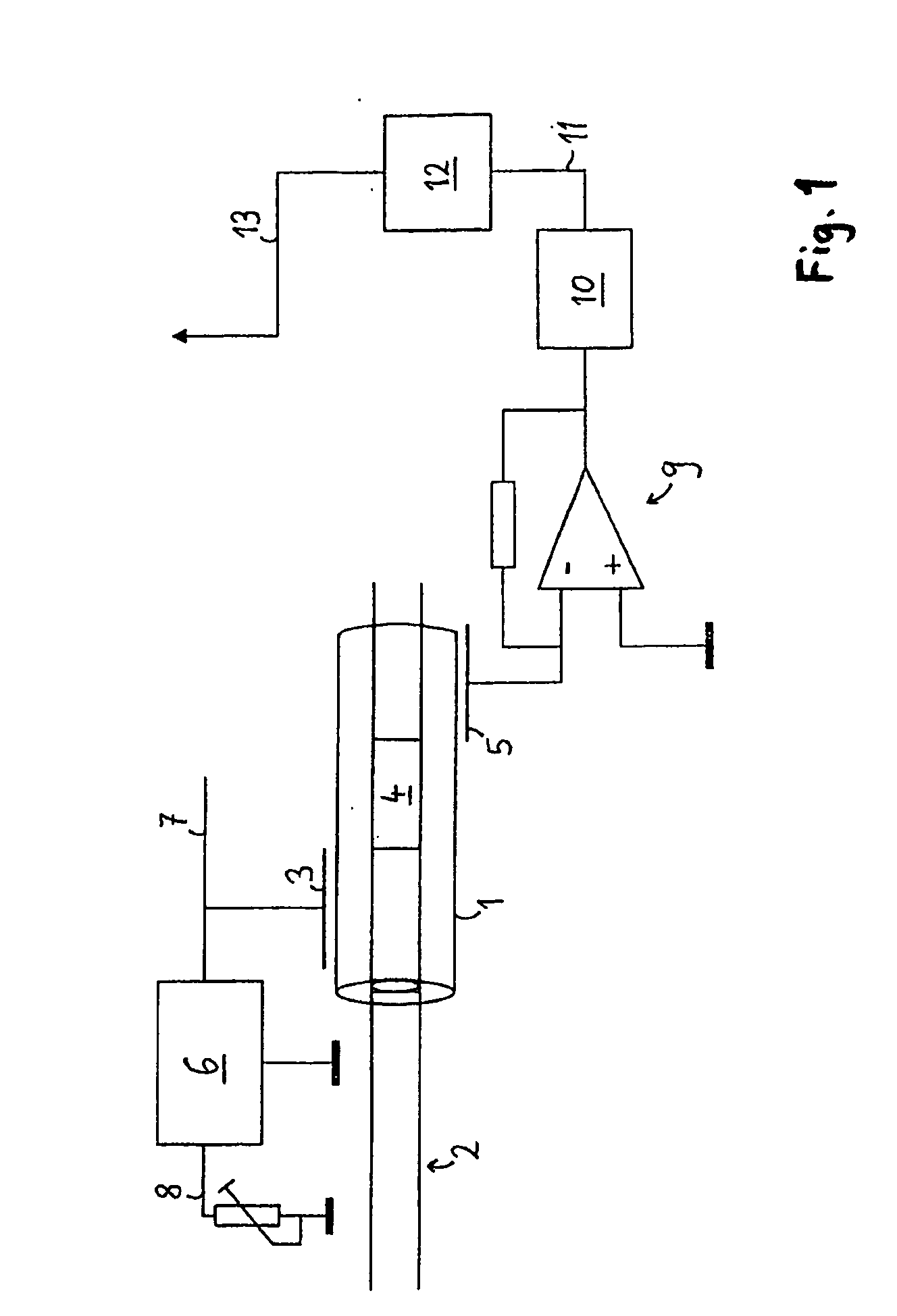 Contactless detection cell with reduced detection channel cross-section