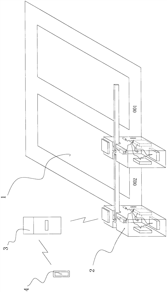 Automatic parking space management and control system with miniature intelligent gate device