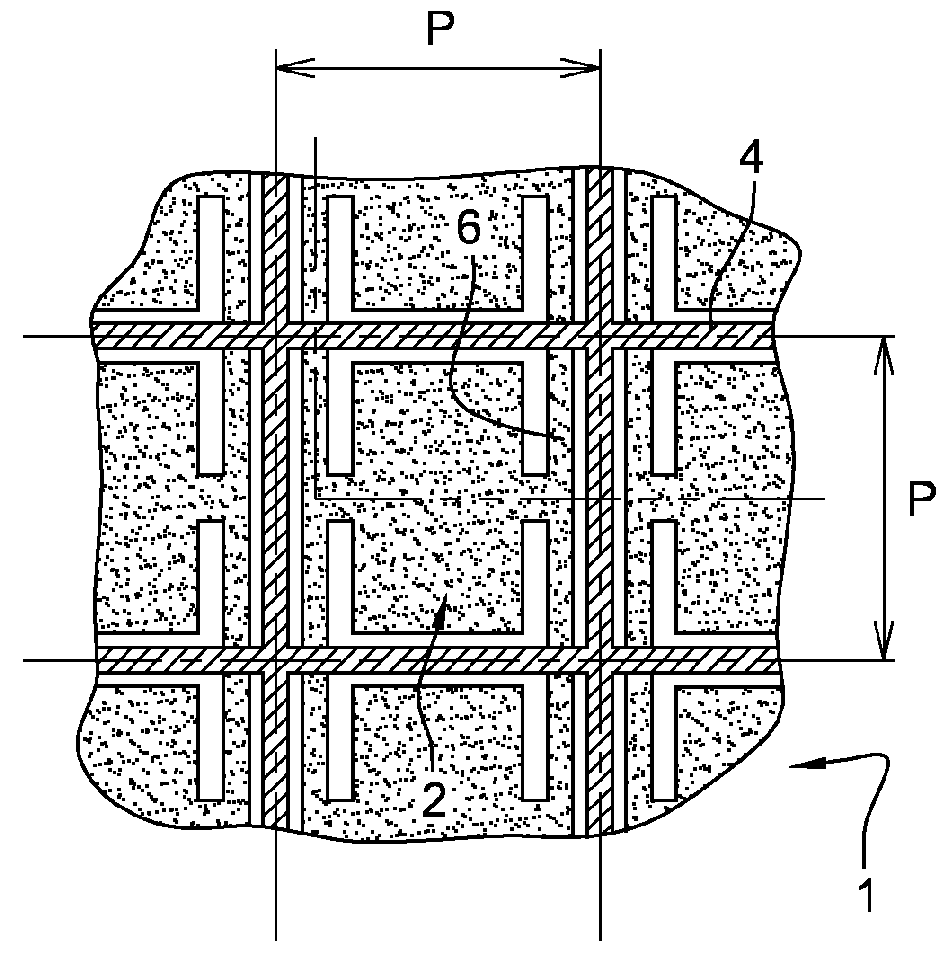 Electromagnetic radiation detector with micro-encapsulation, and device for detecting electromagnetic radiation using such detectors