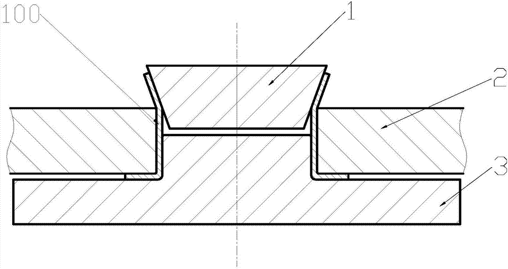 Method for conducting multi-pass flaring forming on plate type heat exchanger bushing ring