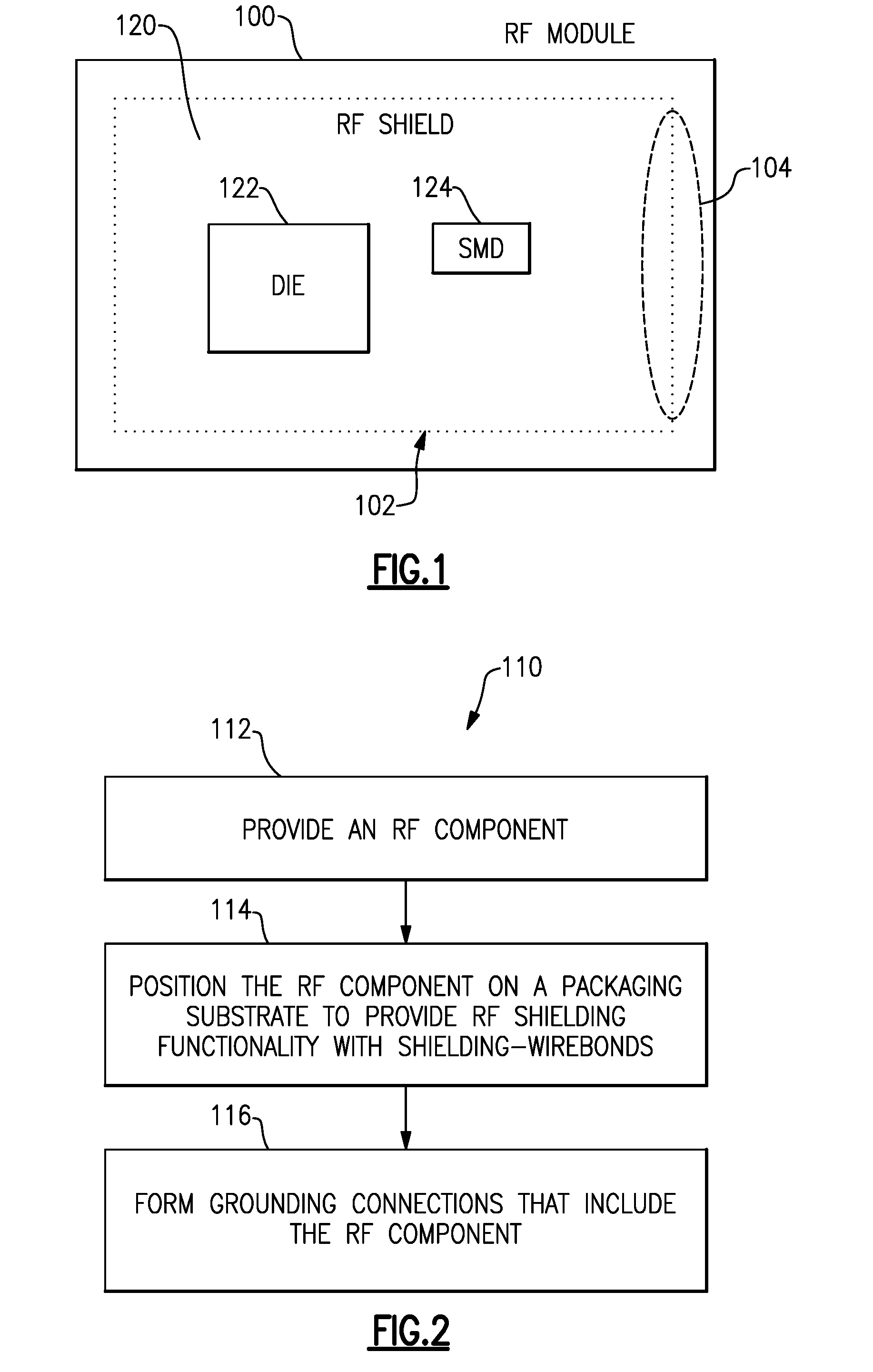 Apparatus and methods related to conformal coating implemented with surface mount devices