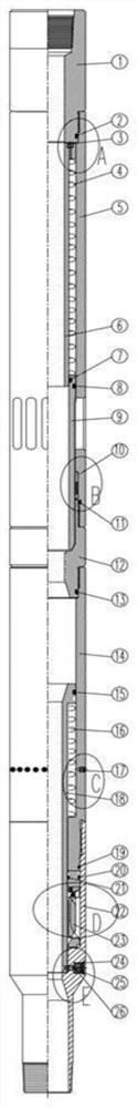 Sand prevention type temporary plugging valve capable of being opened and closed repeatedly and having reverse circulation function