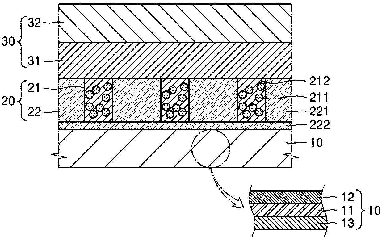 Optical member and display device having same