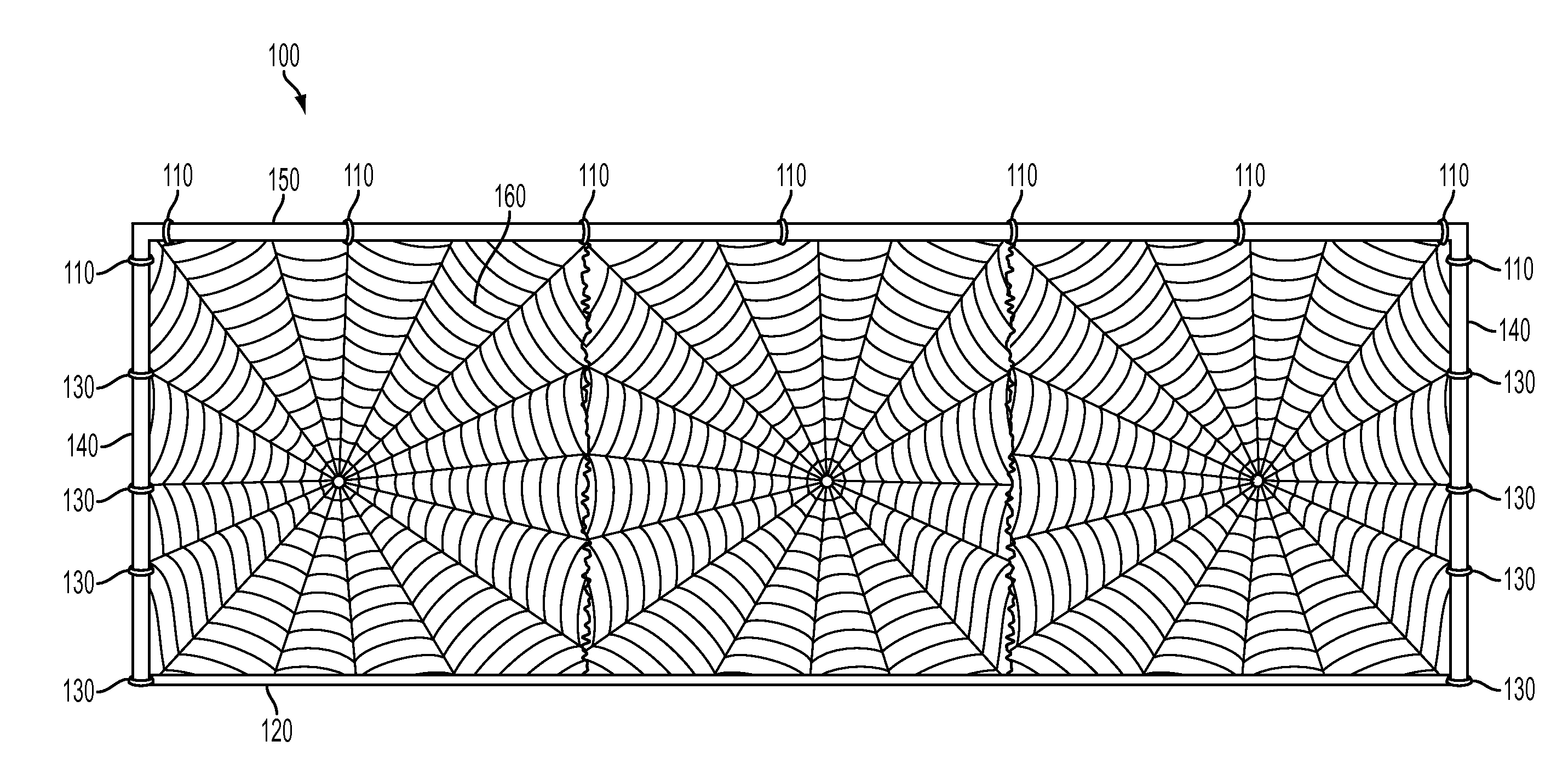 Attachable Soccer Rebound Net