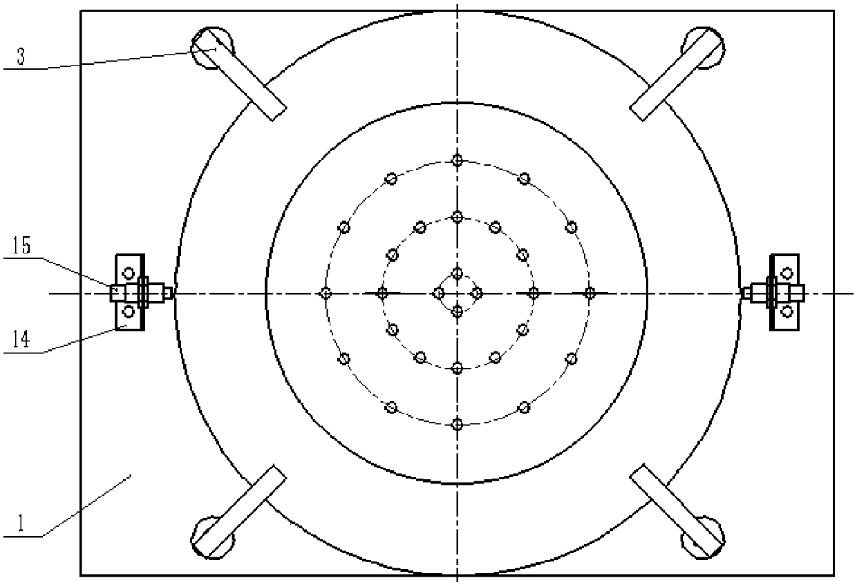 A vacuum fixture automatic adjustment device for polishing workpiece