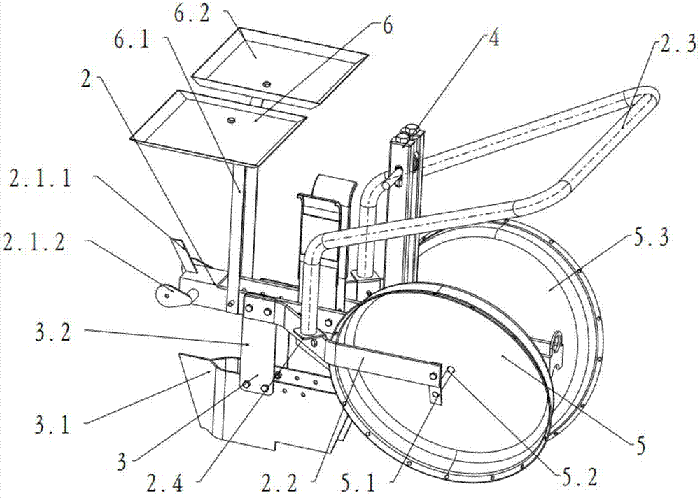 Self-walking chain clamp type tea seedling transplanter