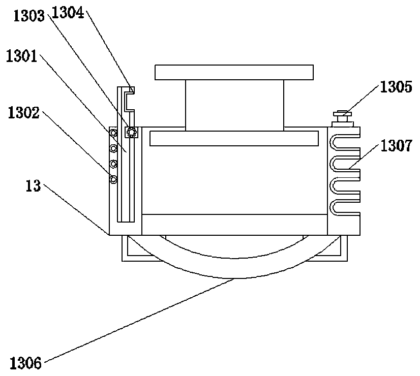 Water-cooled welding gun conductive connecting seat