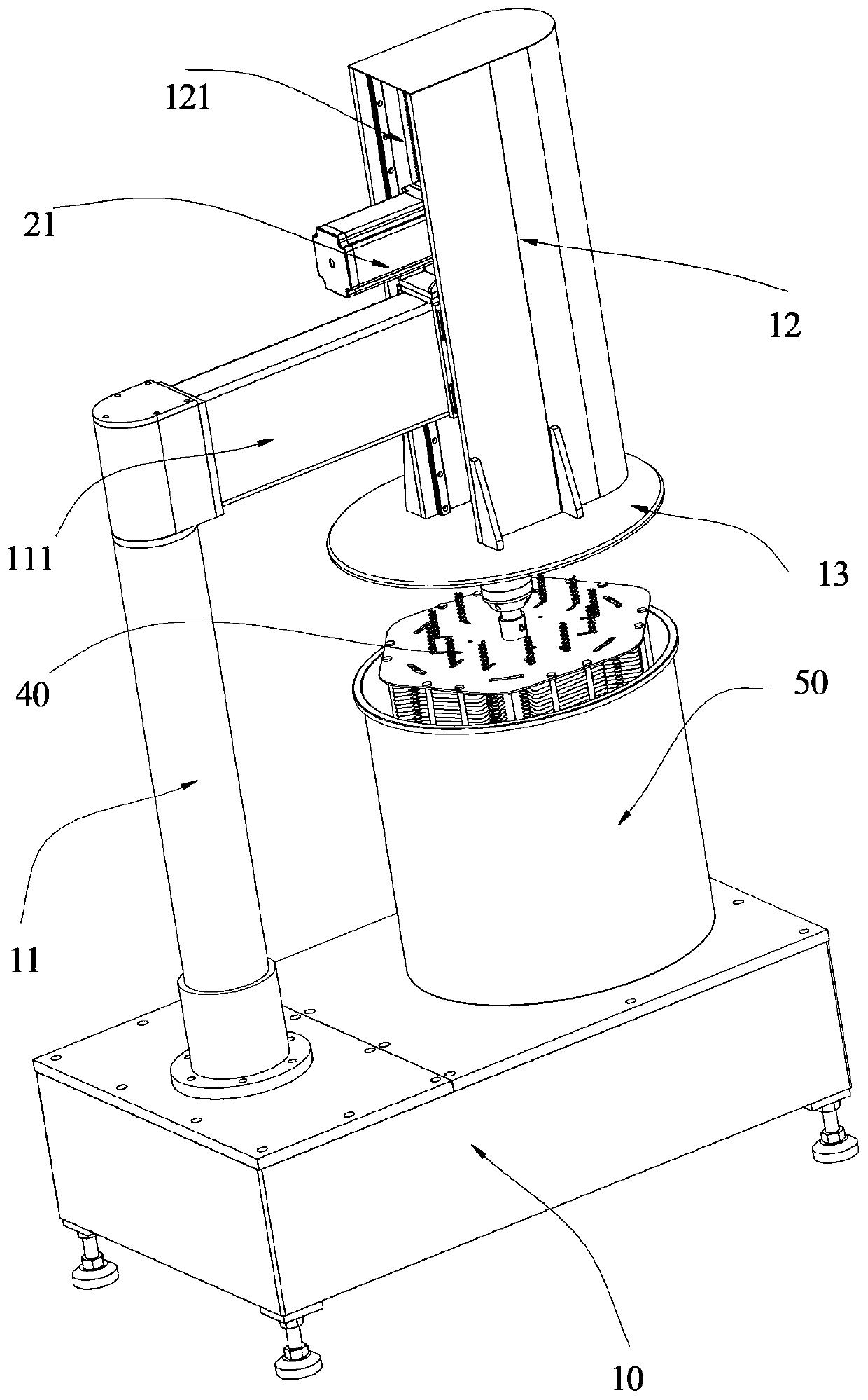 Fluid sweeping and polishing machine