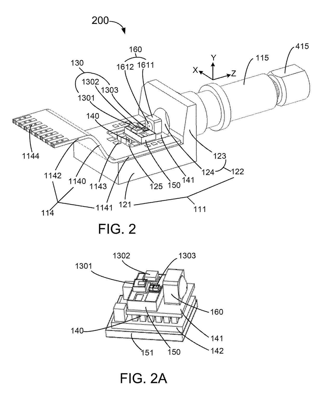 Small form factor transmitting device