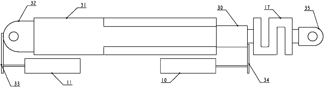 Rigidity testing device and method for electromechanical actuator