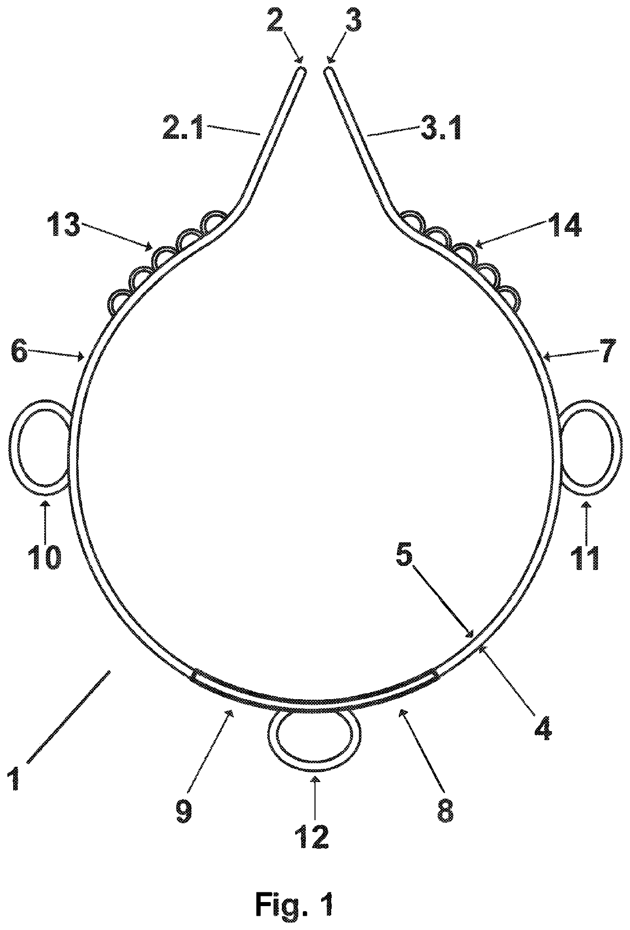 Male constrictor ring