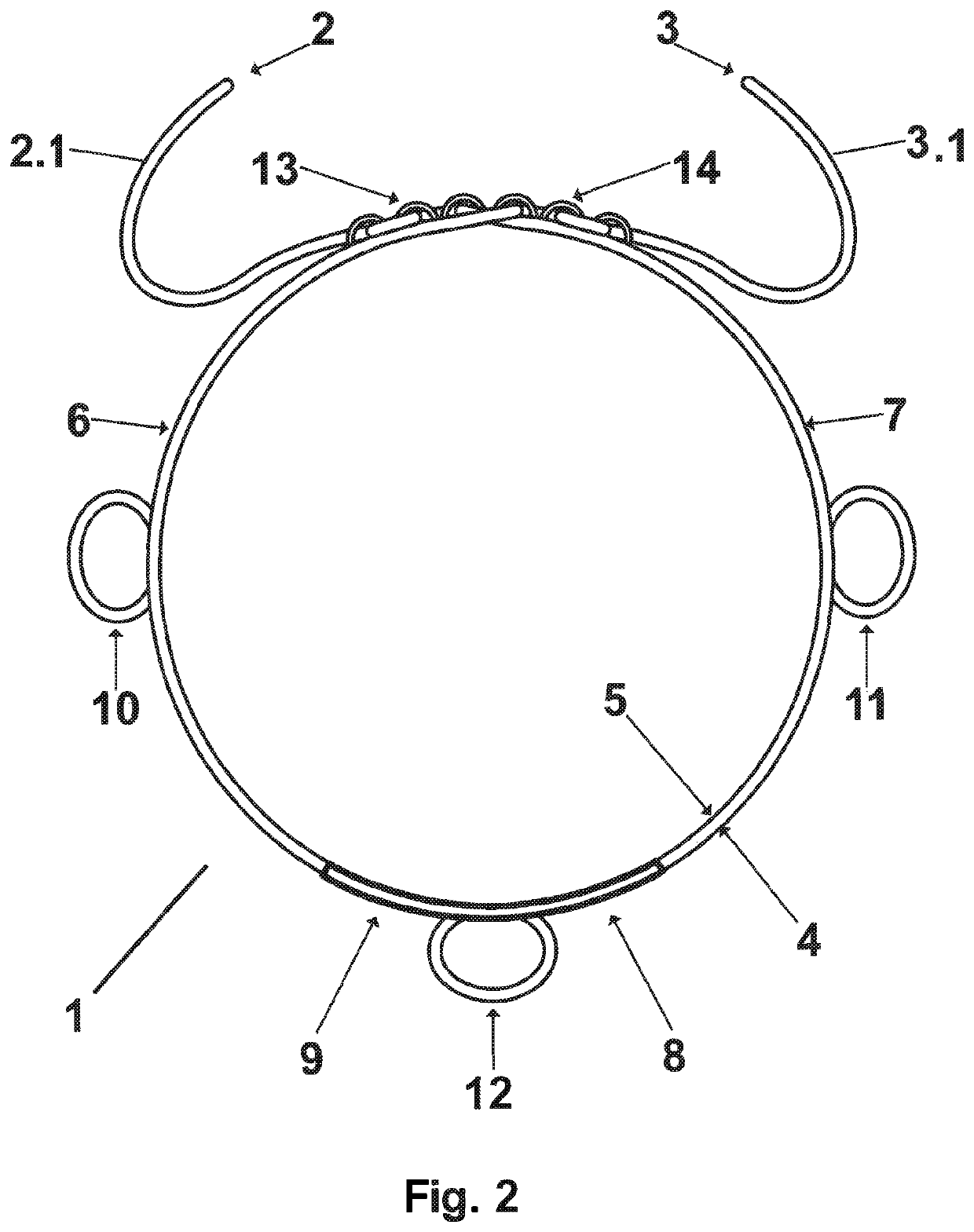 Male constrictor ring