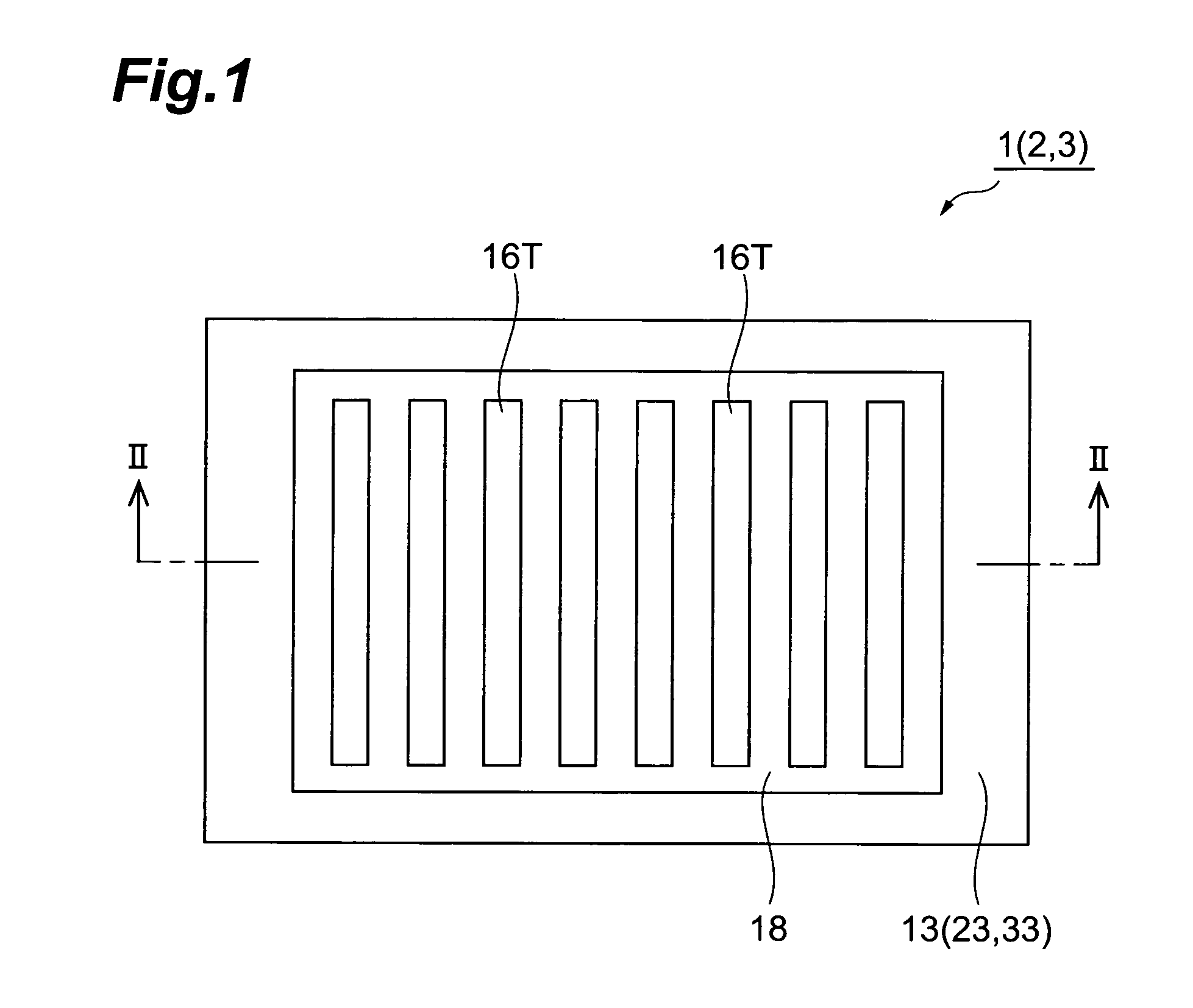 Photocathode comprising a plurality of openings on an electron emission layer