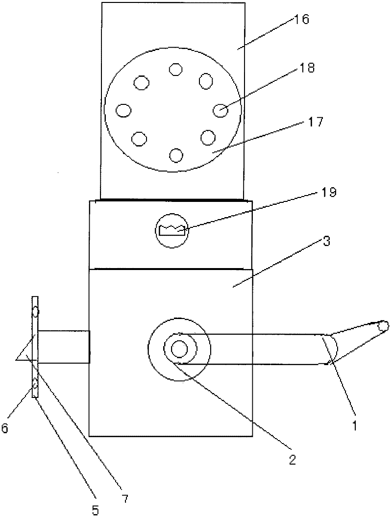 Eight-trigram laser mechanical double-safety lock