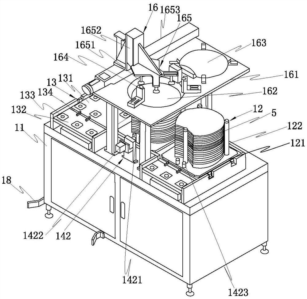 Stamping robot automatic loading and unloading equipment