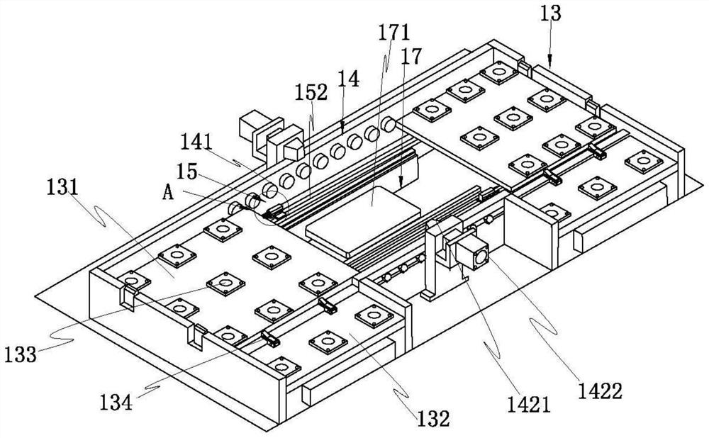 Stamping robot automatic loading and unloading equipment