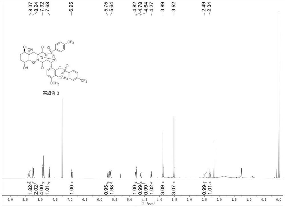 Application and preparation of diketopiperazine natural product and derivative and obtained derivative