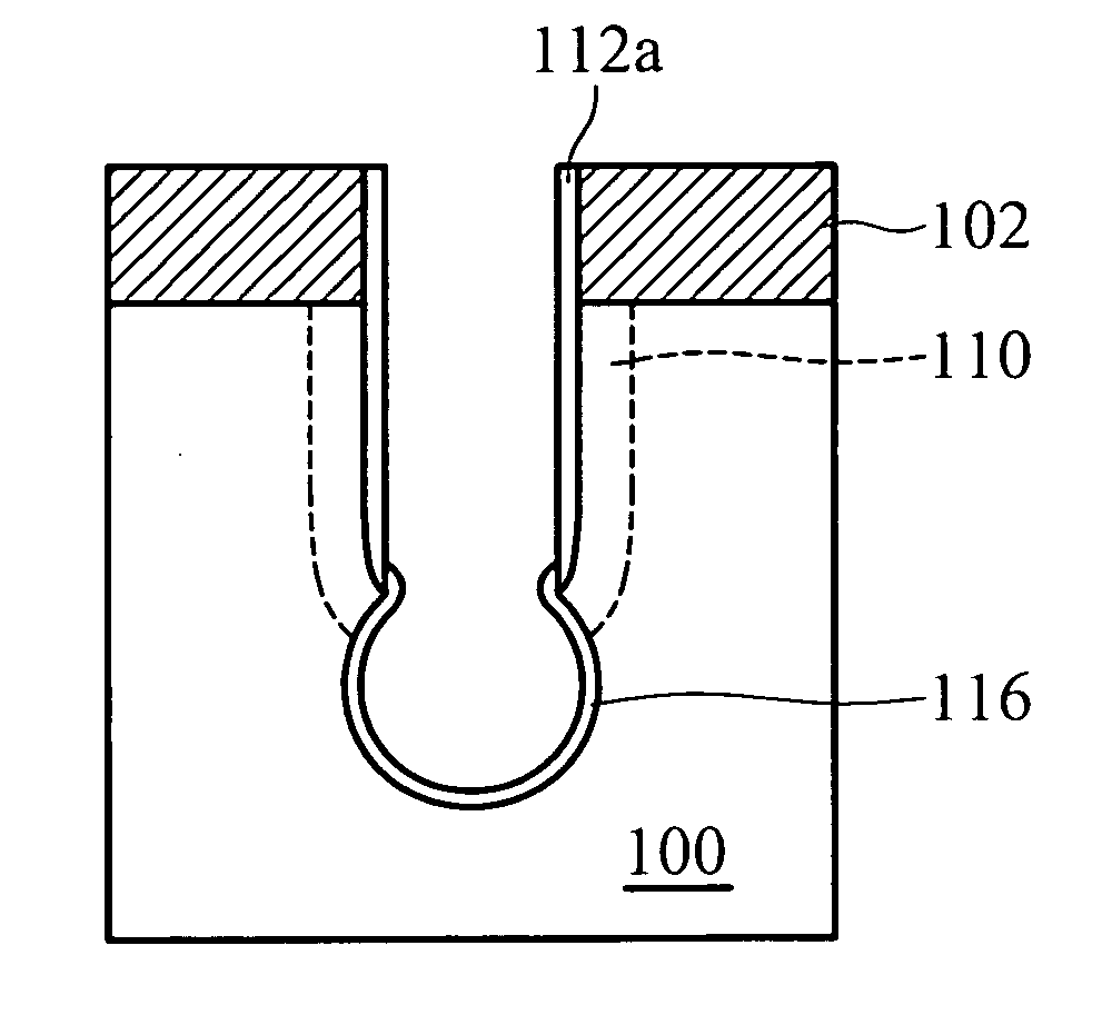 Semiconductor device having a trench gate and method of fabricating the same