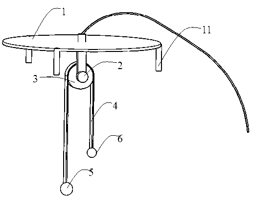 Device for monitoring soil plug lifting height of prestressed pipe pile in hydrostatic process